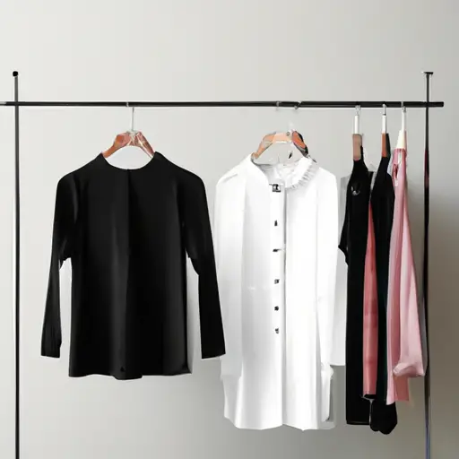 An image capturing the essence of Dominatio Minimalismi, showcasing a simplified wardrobe