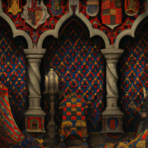 An image showcasing the grandeur of Intuitus In Vestiarium Nobilis Mediæ Aevi, a medieval noble's dressing room